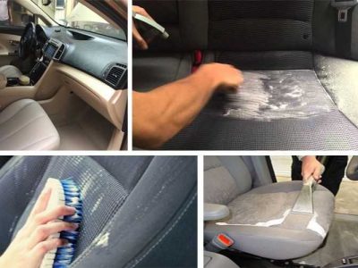 Cách tự vệ sinh ghế nỉ ô tô đơn giản tại nhà