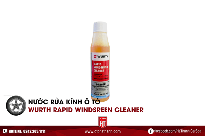 Nước rửa kính ô tô Wurth Rapid Windscreen Cleaner