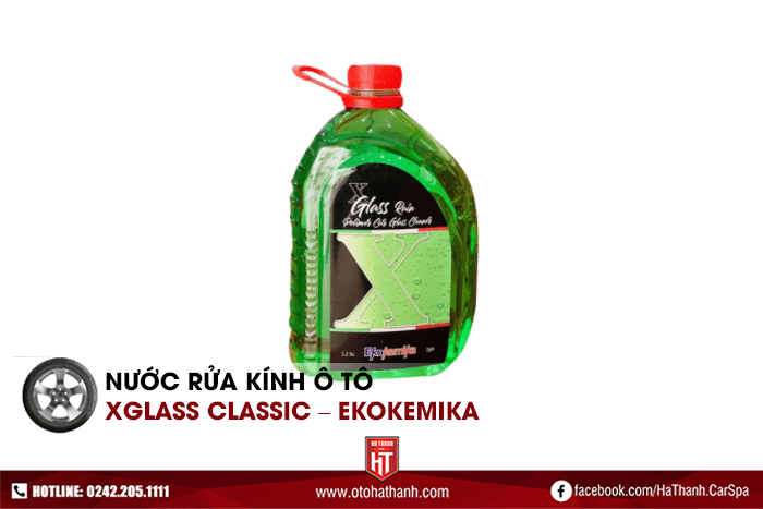 Nước rửa kính ô tô Xglass Classic – Ekokemika